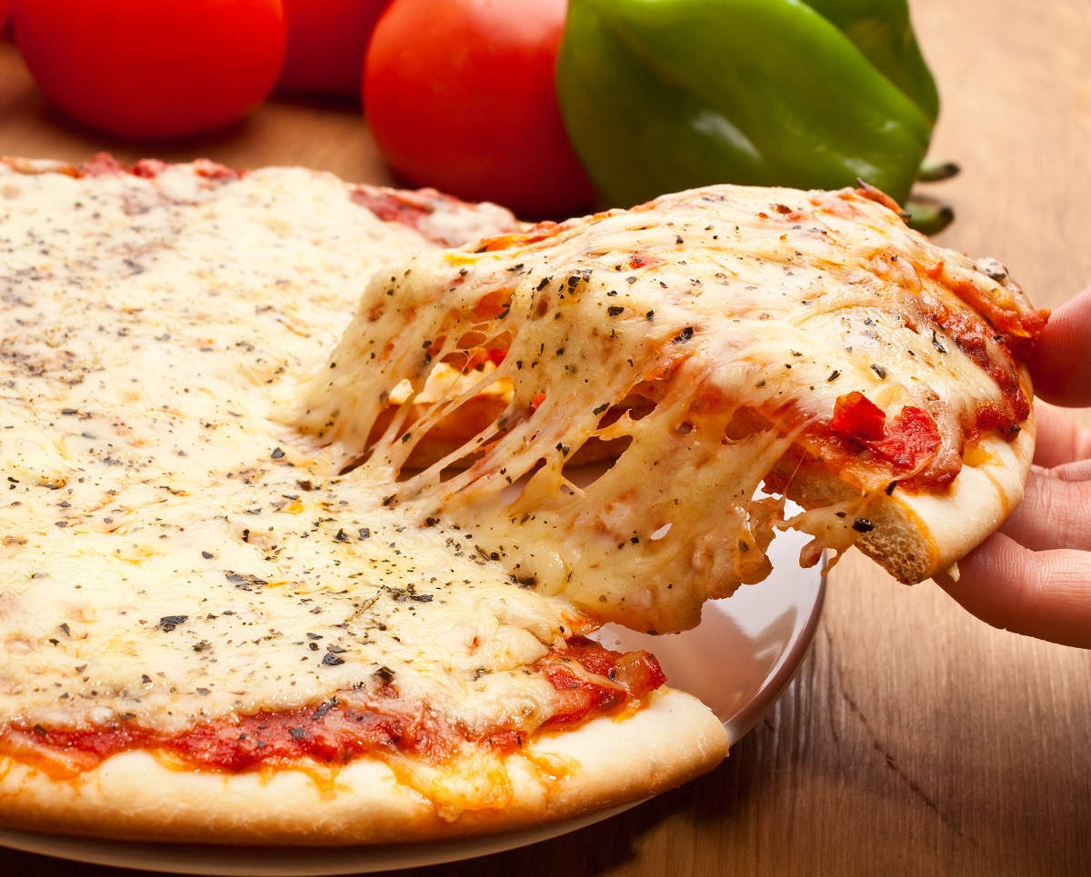 Slice,Of,Pizza,Margarita,Lifted,Up