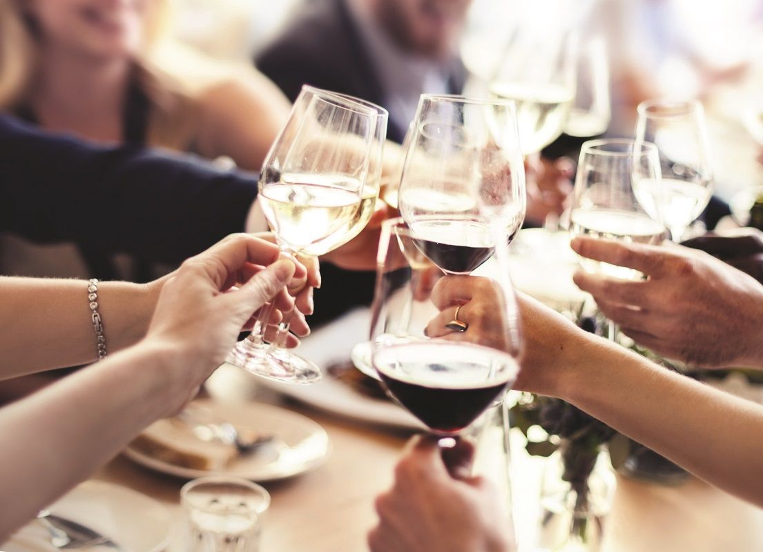 54308718 – business people party celebration success concept