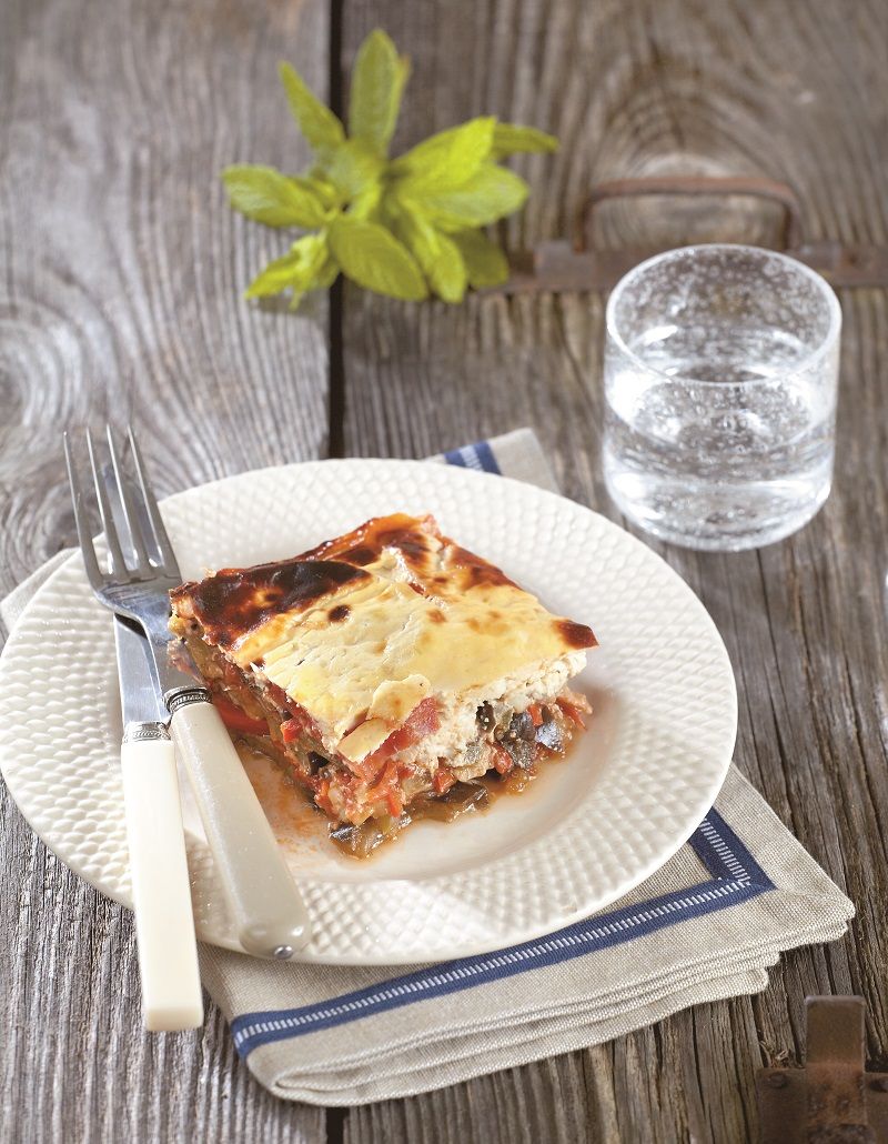 melitzanes sto fourno me giaourti