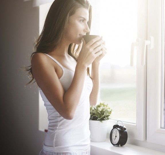 Morning coffee is my daily routine
