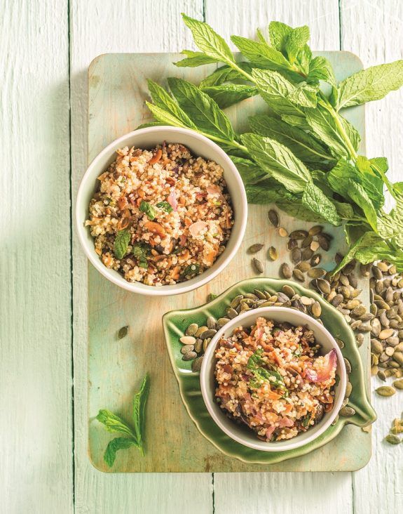 salata me kimoa