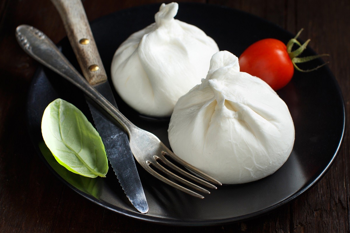 Italian cheese burrata