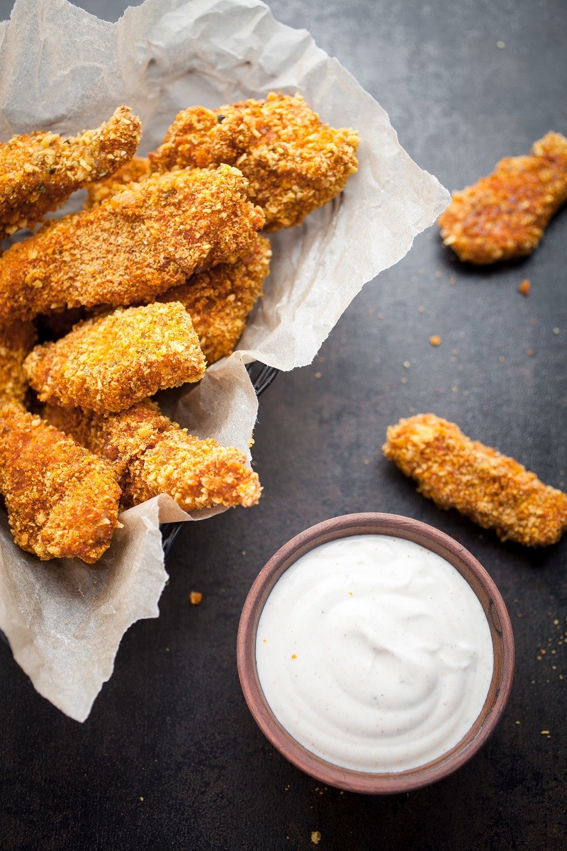 Homemade chicken fingers