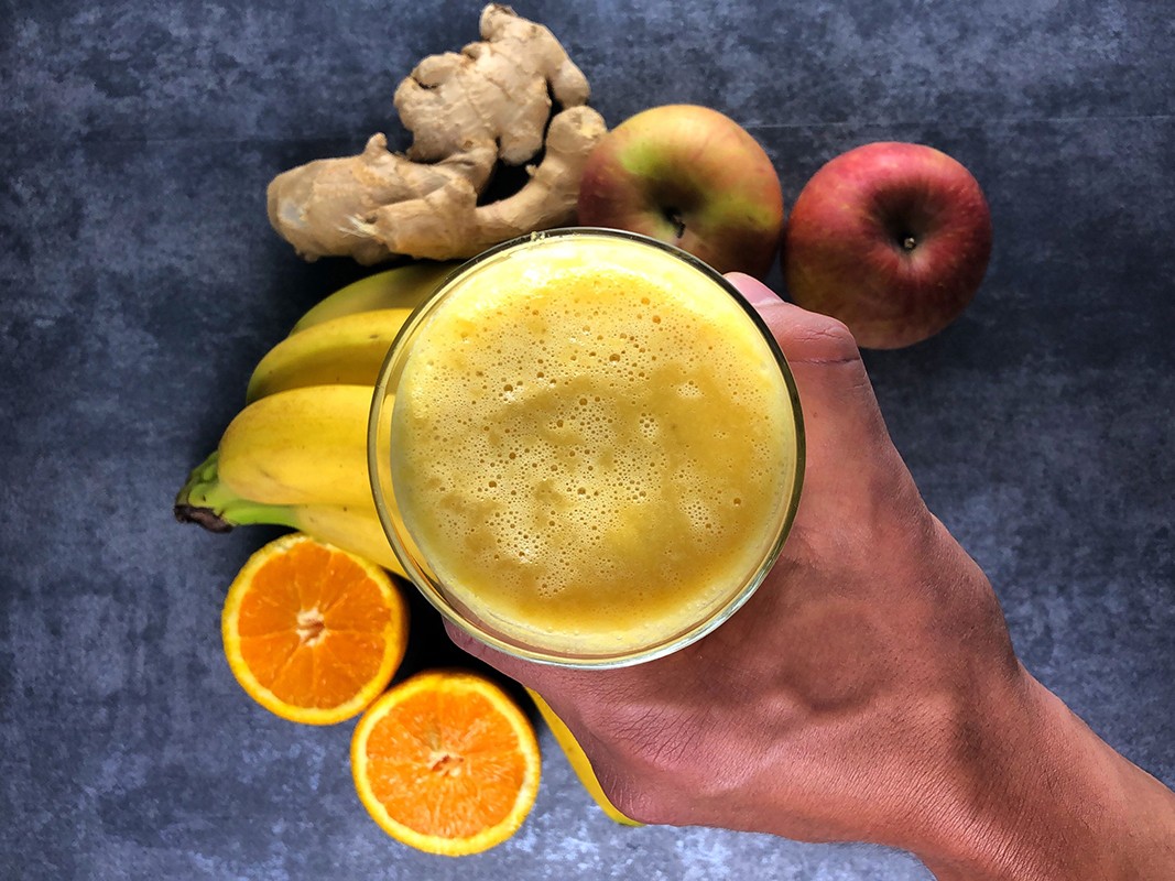 smoothie-banana-orange-ginger