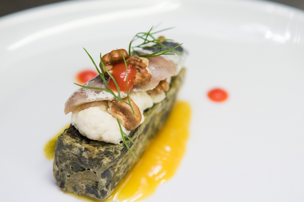 flan spinach