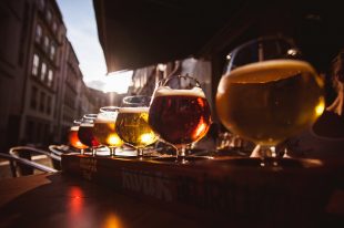 Flight of six Beers for Tasting