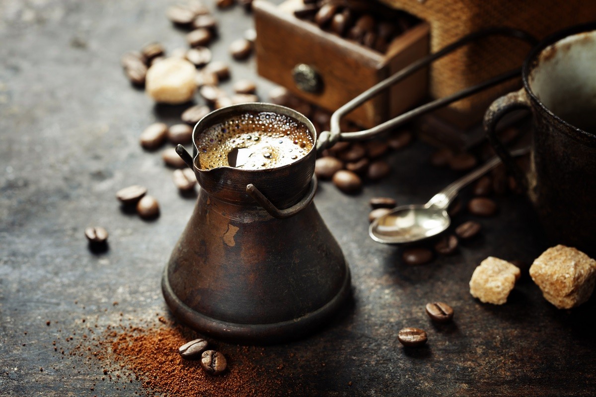 Old coffee pot