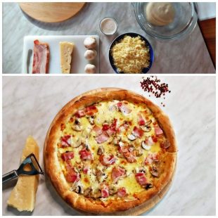 Pizza Carbonara 2