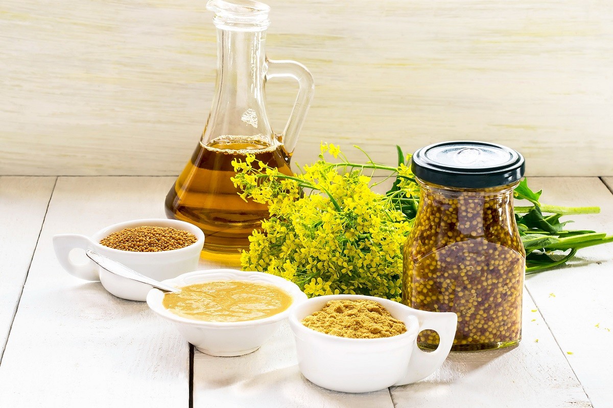 Different types of mustard