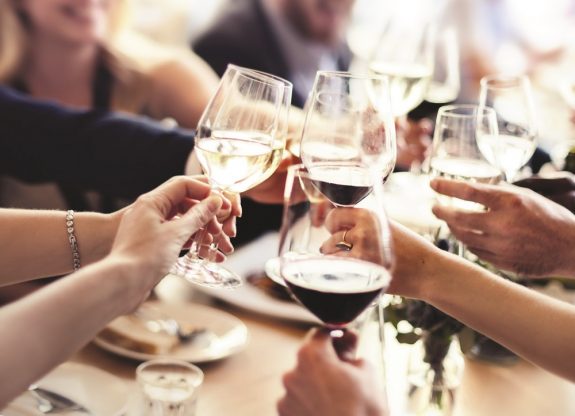54308718 – business people party celebration success concept