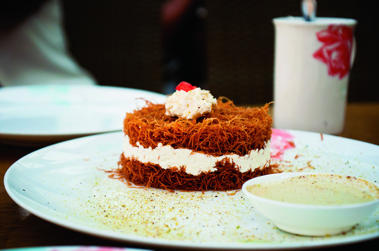 15610020 – a simply delicious lebanese dessert served with syrop