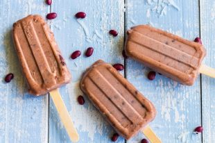 Adzuki Coconut Popsicle