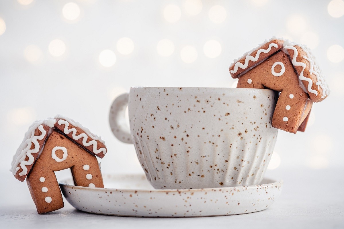 Mini gingerbread house