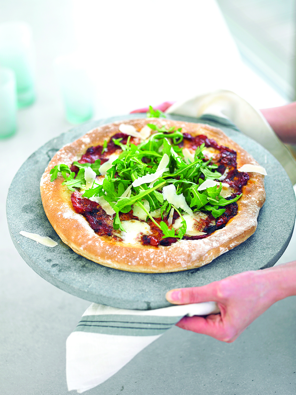 skinny pizza