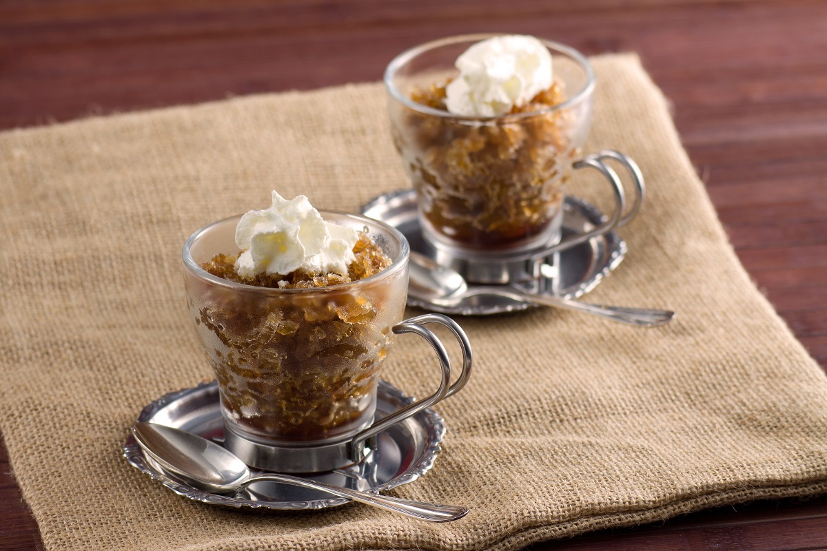 Coffee granita – Granita al caffe