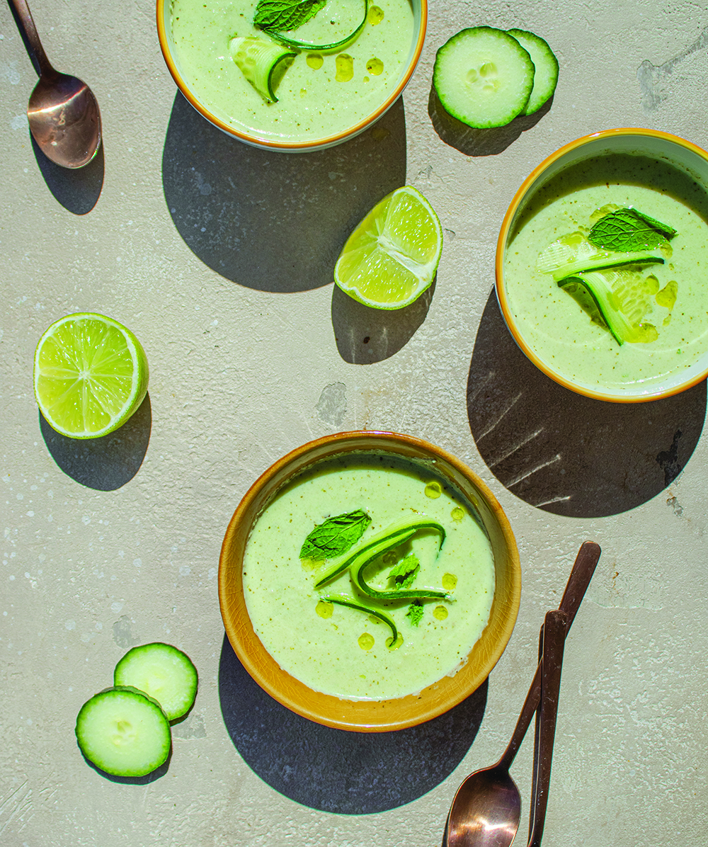 Agouri gazpacho