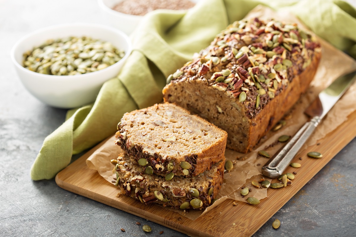 Healthy gluten free banana bread