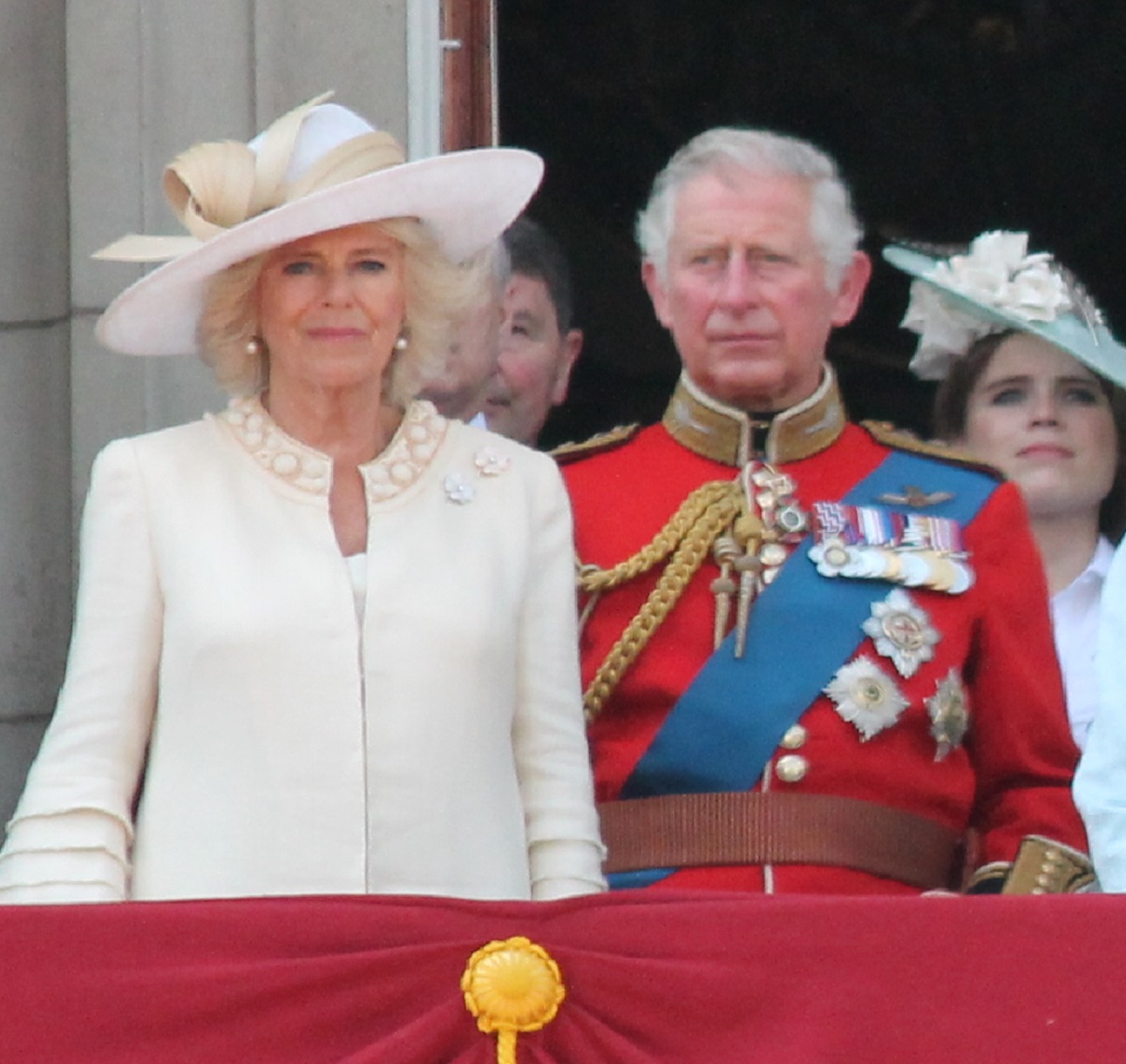 Queen Elizabeth & Royal Family, Buckingham Palace, London June 2017- Trooping the Colour Prince George William, harry, Kate & Charlotte Balcony for Queen Elizabeth’s Birthday June 17, 2017 London, UK