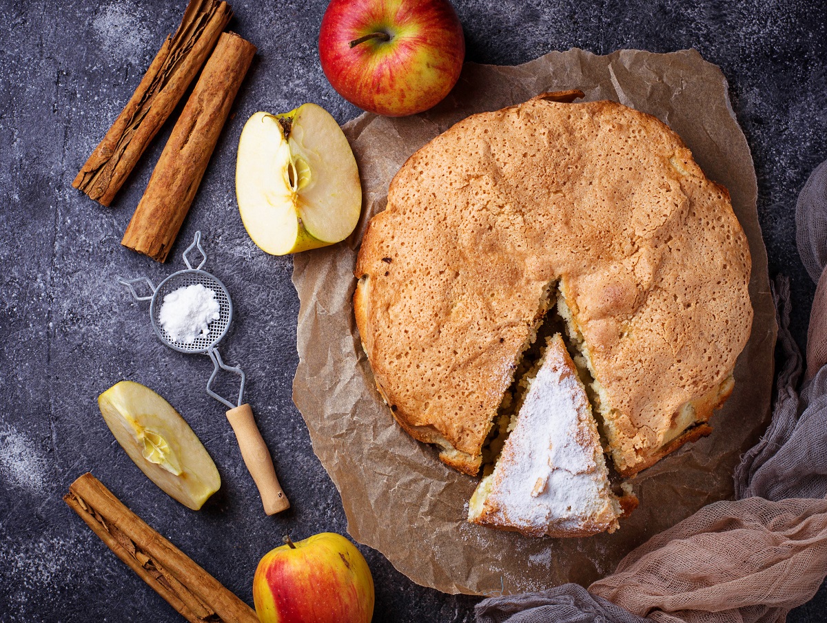 Homemade,Apple,Pie.,Comfort,Food.,Top,View