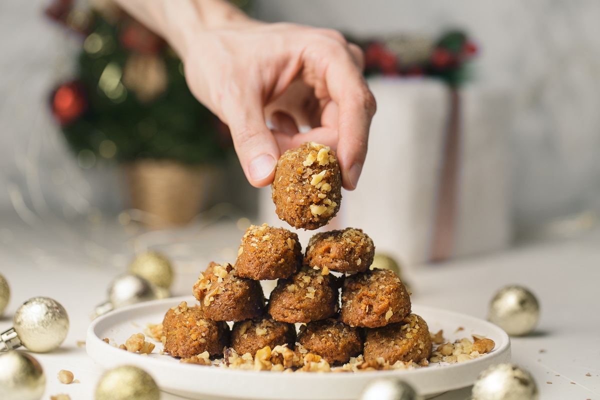Greek,Traditional,Christmas,Desserts,Melomakarona