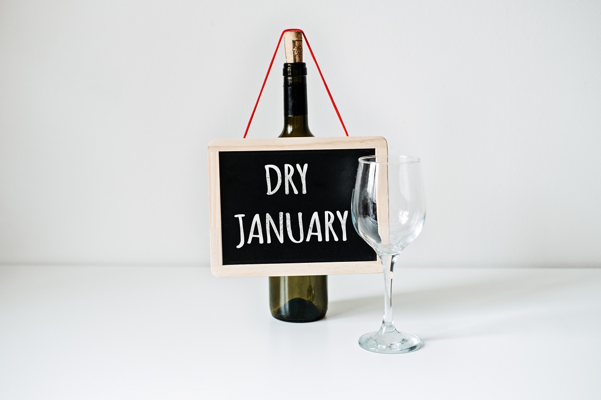 Dry,January.,Alcohol-free,Challenge,,Health,Campaign,Urging,People,To,Abstain