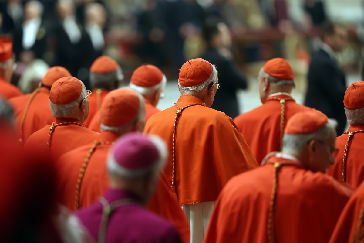 Vatican,City,,Italy,31.12.2024,:,Cardinals,Sitting,Listening,Pope,Francis