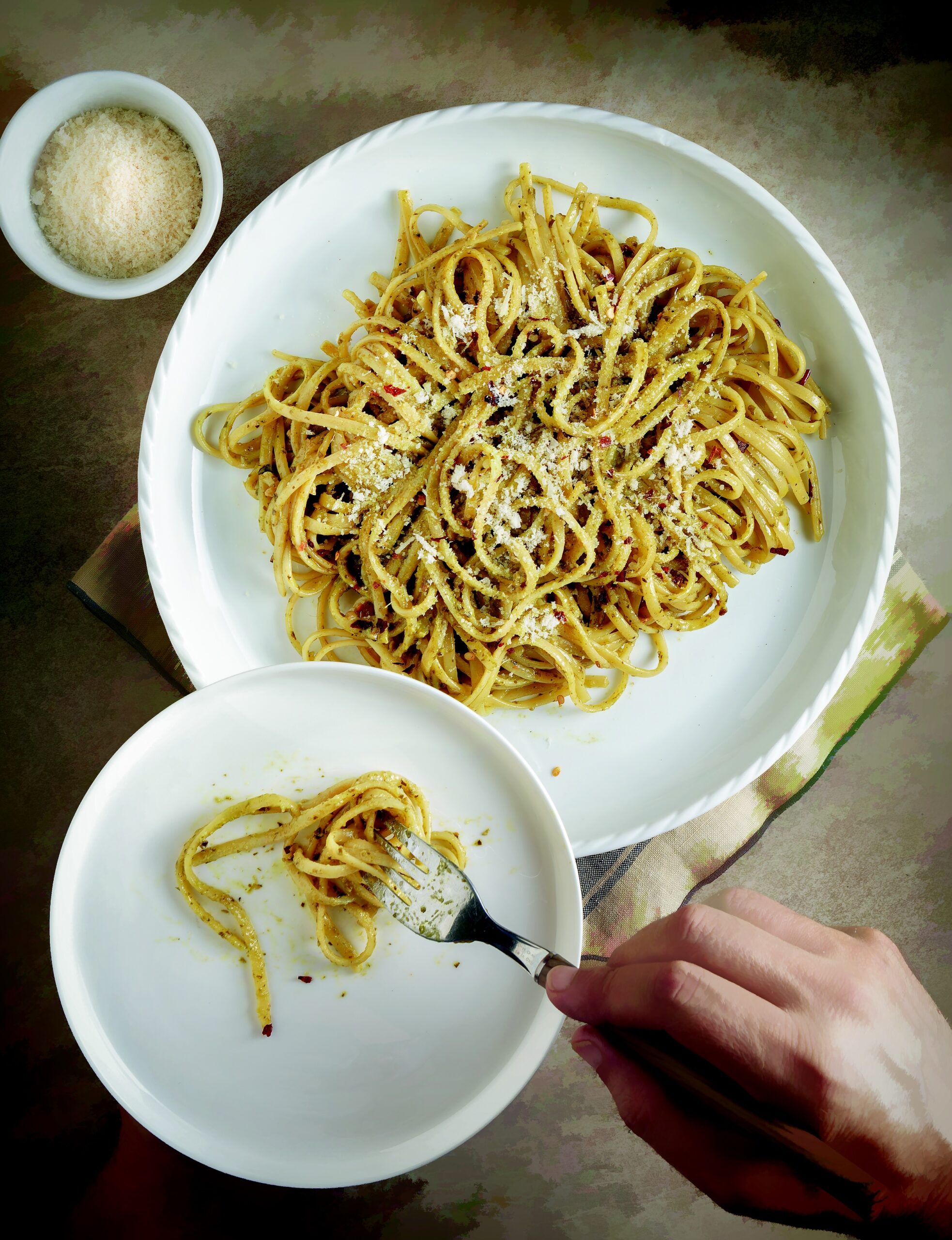 makaronades-ligkouini-pesto