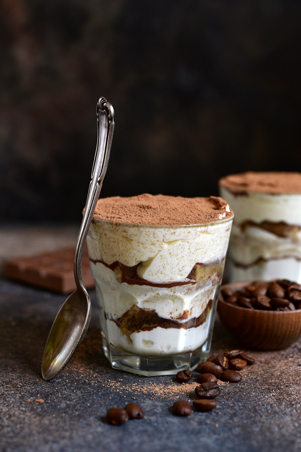 Tiramisu,-,Italian,Dessert,With,Mascarpone,,,Biscuit,And,Coffee