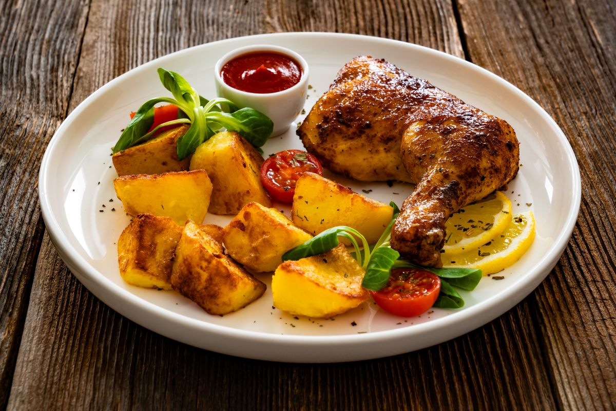 chicken-potatos-kentriki