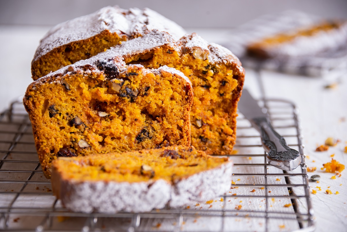 Sweet,Loaf,With,Raisins,And,Nuts,,Traditional,Dessert