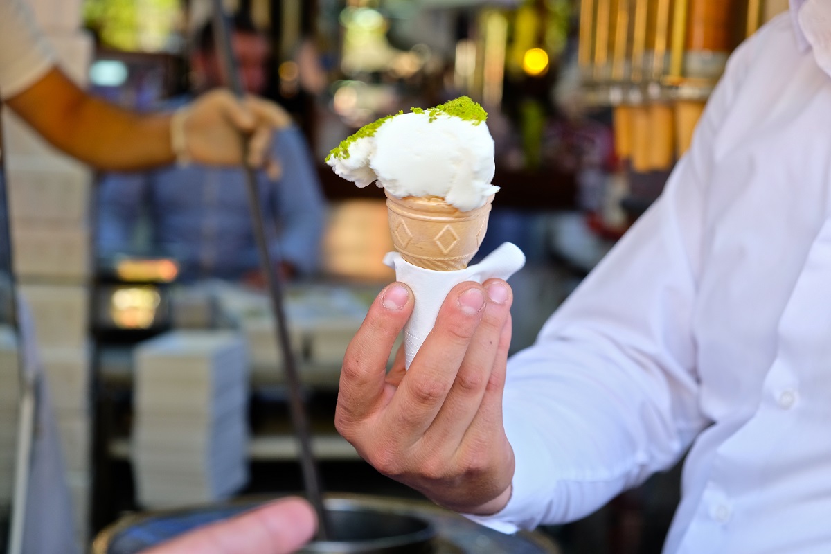 Kahramanmaras,Is,Known,With,Famous,Ice,Cream,Whick,One,Is